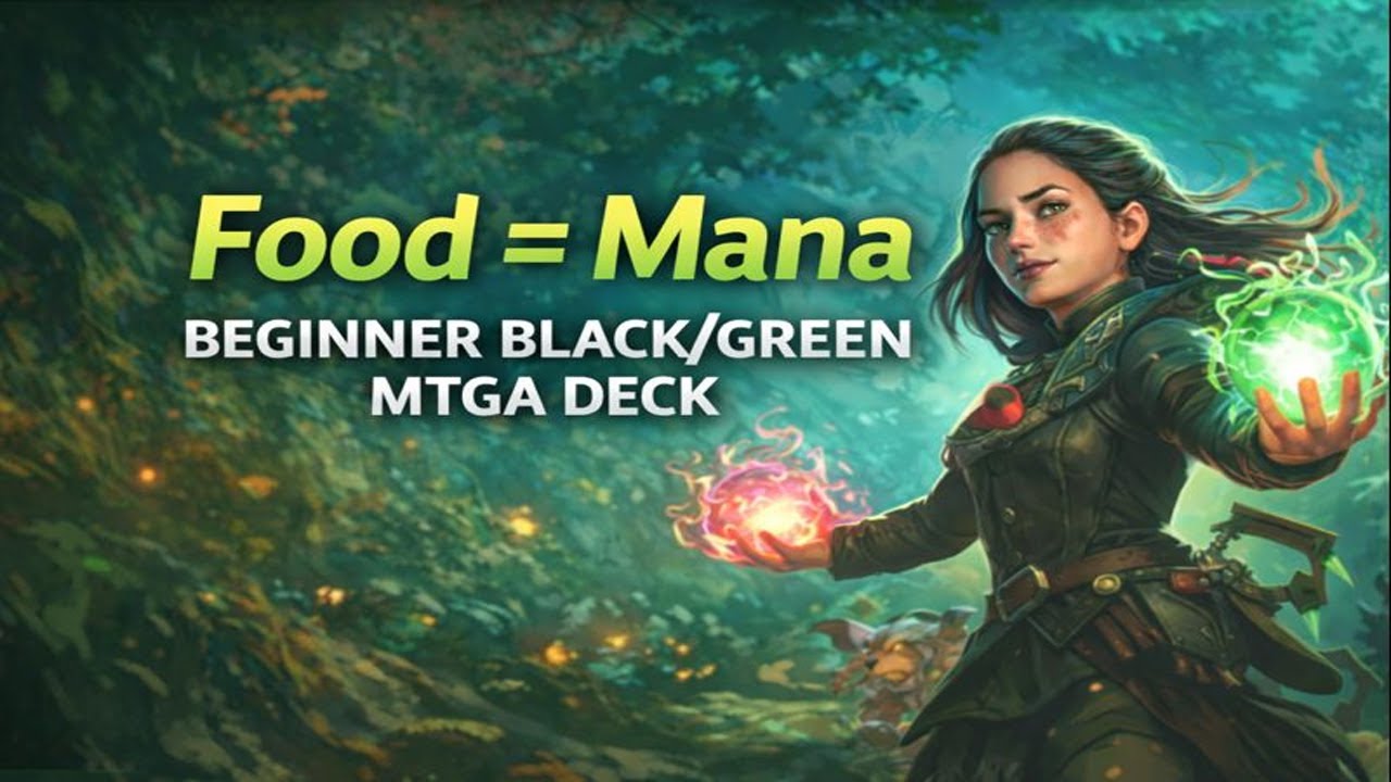 Еда = Мана | MTGA Black/Green для начинающих