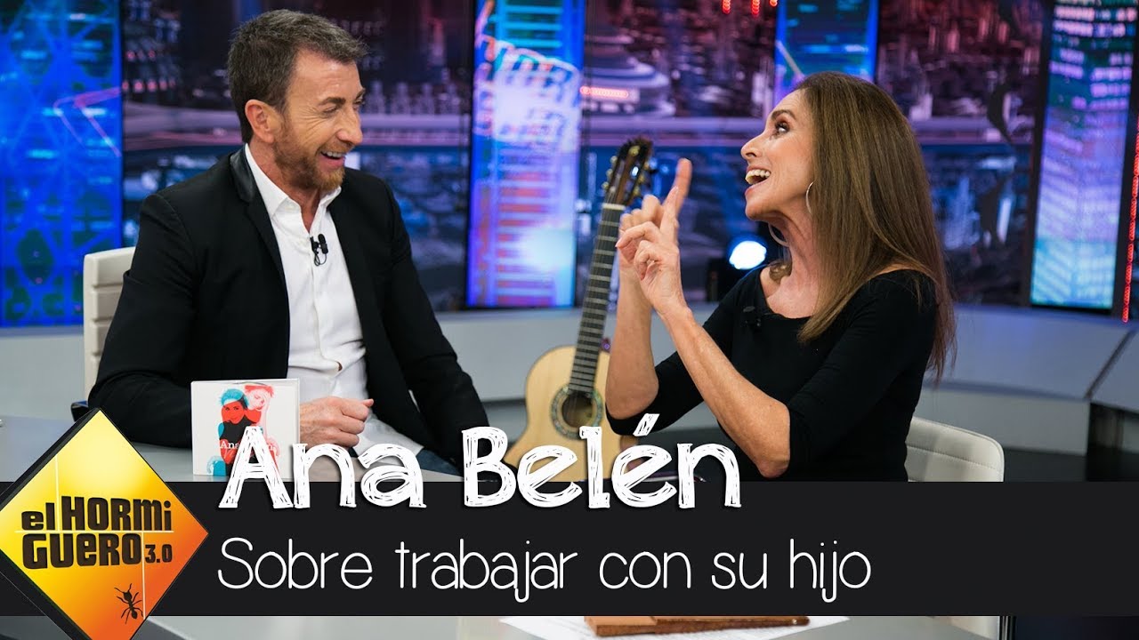 Ana Belén desvela cómo es trabajar con su hijo: 