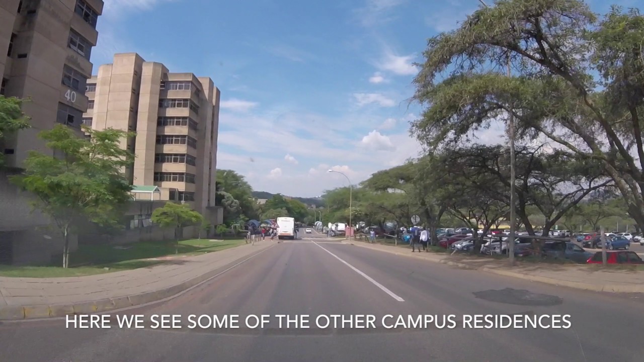 Driving Through the Tshwane University of Technology Campus