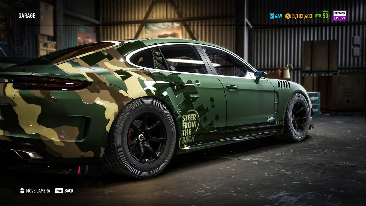Porsche Panamera Turbo Offroad Build l Need for Speed Payback
