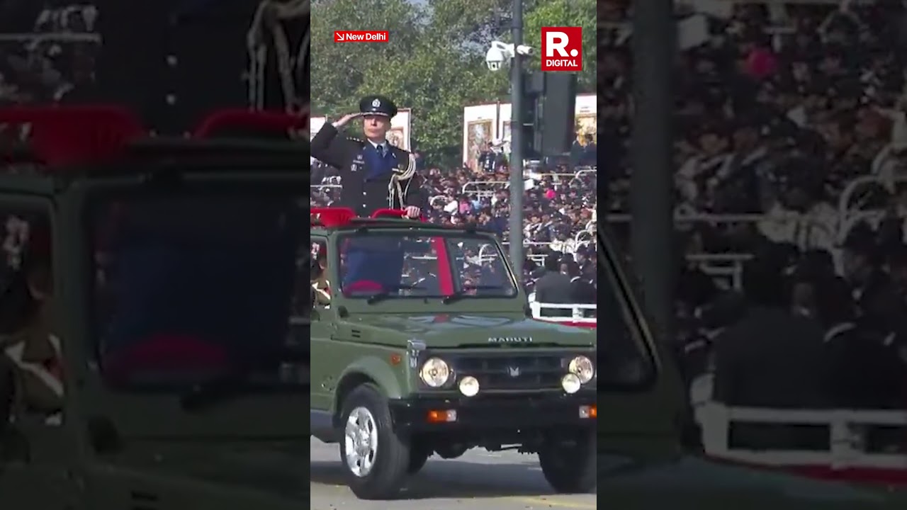 Republic Day 2026: EU Military Contingent Marches at Kartavya Path