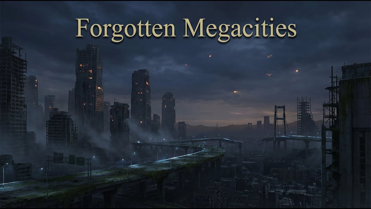 Forgotten Megacities 🌆 Dark Post-Apocalyptic Ambient Music & Cinematic Atmospheres