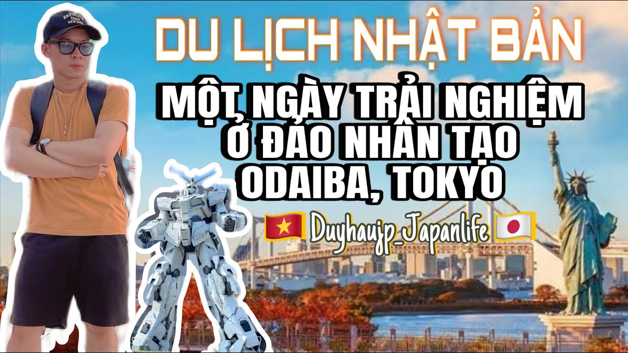 Vlog100: TRẢI NGHIỆM NGÀY HÈ TẠI ODAIBA TOKYO 2024 | DU LỊCH NHẬT BẢN | DUY HẬU JP