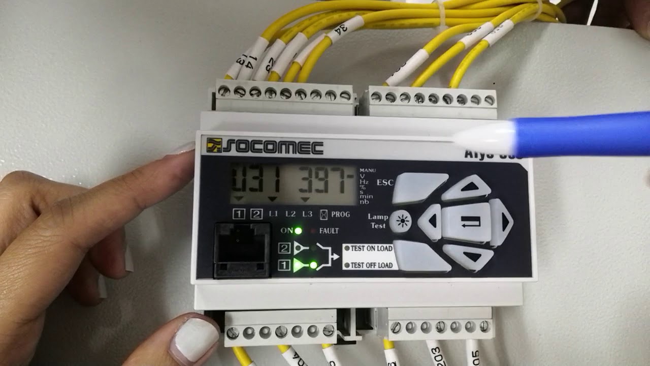 Socomec ATyS C30 Status and function #2