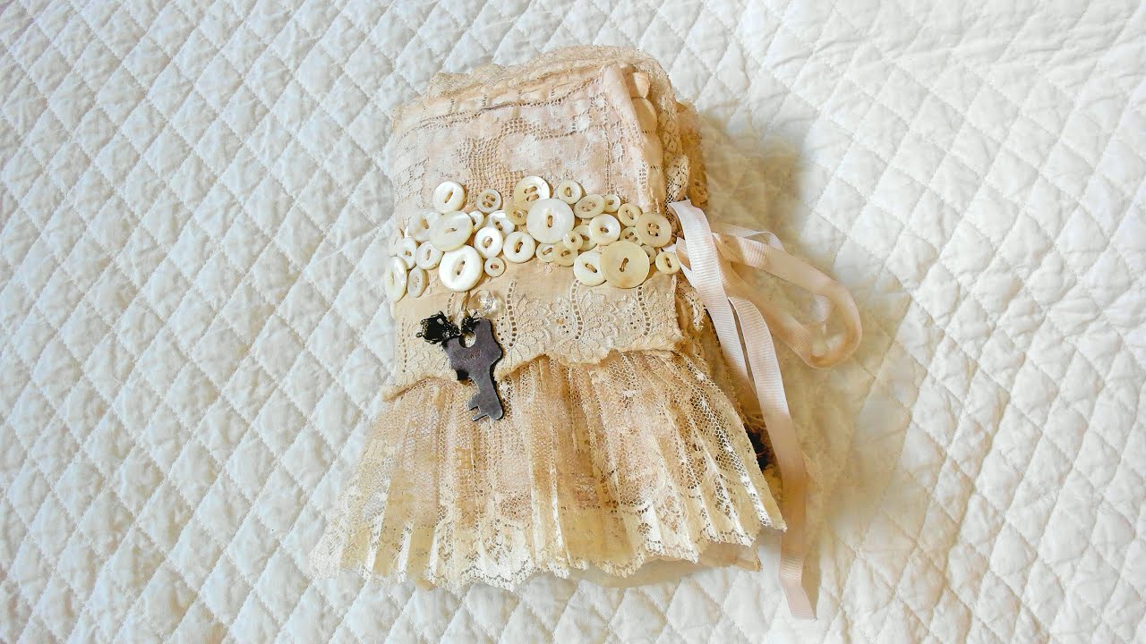 Vintage Grungy Junk Journal Flip Through 
