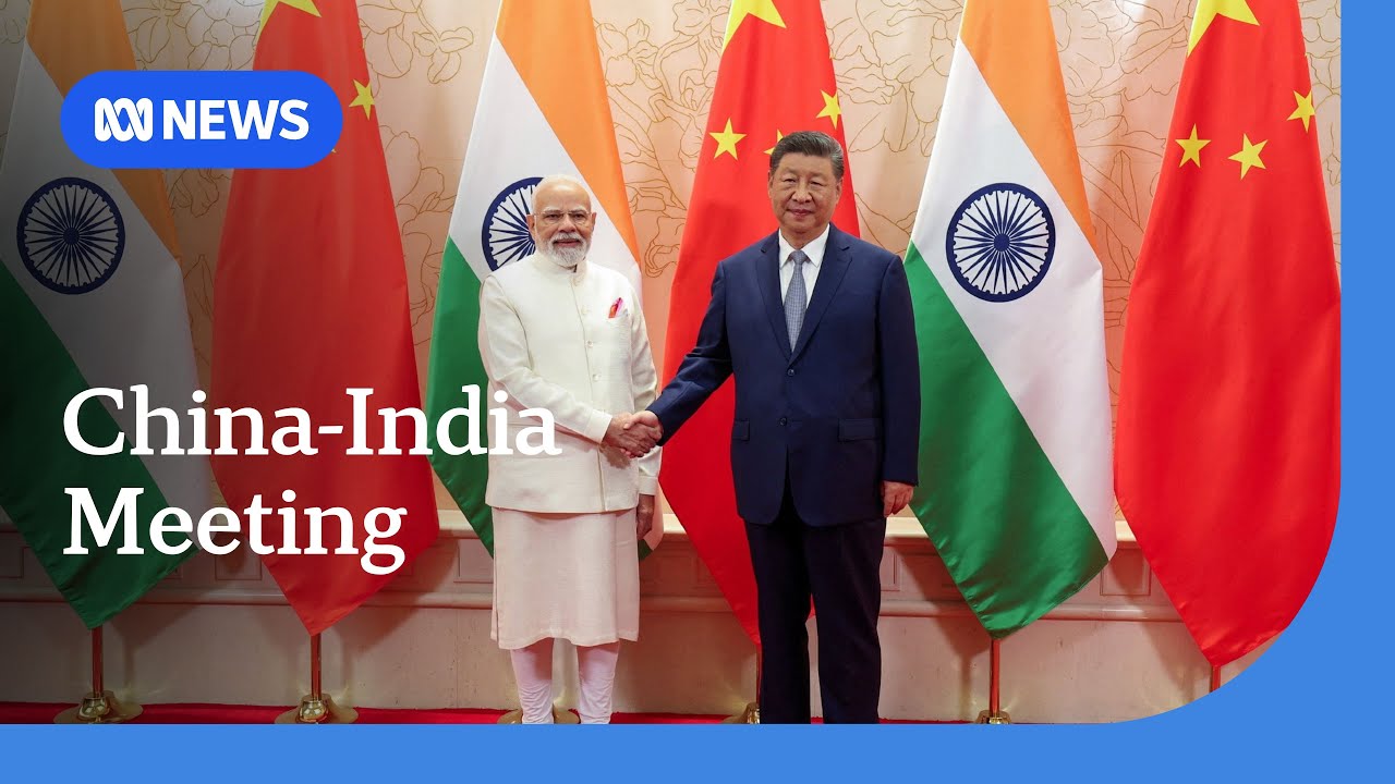 India's Modi and China's Xi hold bilateral meeting | ABC NEWS