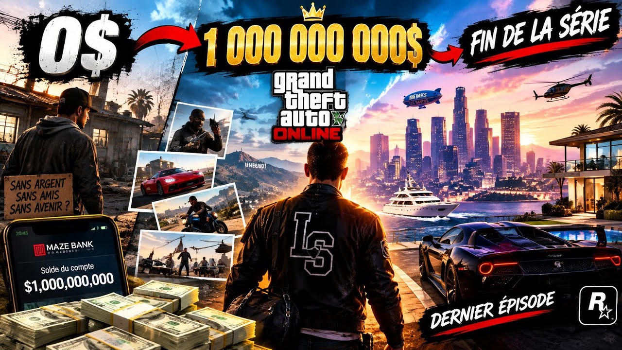 De 0$ au MILLIARD – GTA 5 Online Épisode 20 Story Mode