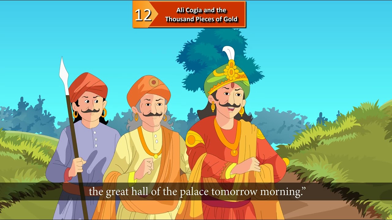 Ch 12 | ETB | English | Class 7 | Ali Cogia and the Thousand Pieces of Gold | For children