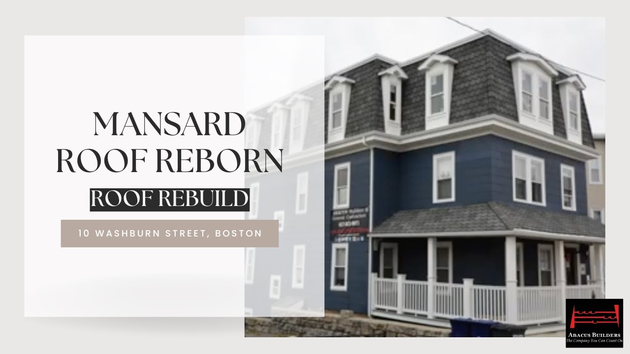 GoPro Timelapse of New Mansard Roof on Washburn St, South Boston