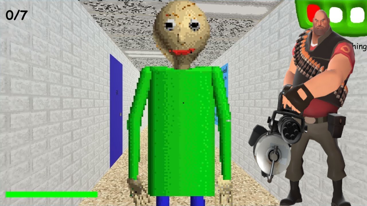 Heavy Plays Baldi's Basics