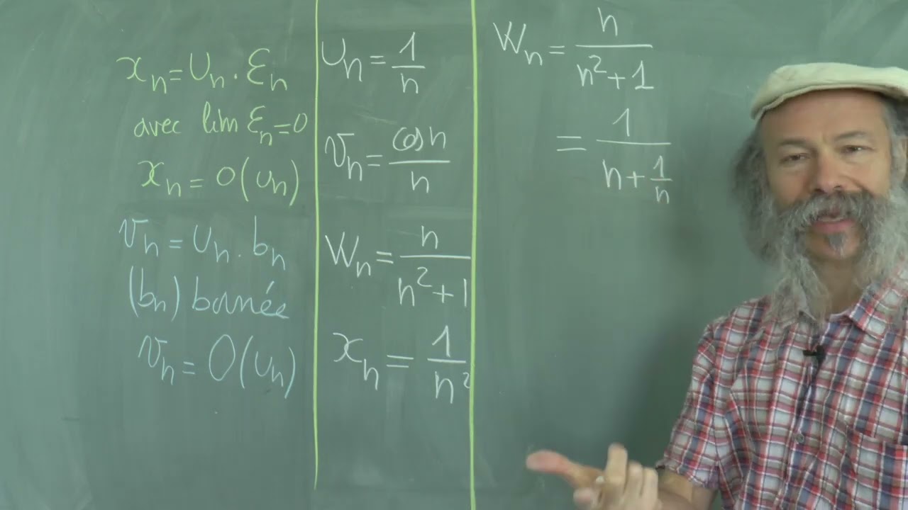 Les séries 2: Les suites équivalentes et les notations de Landau, petit o et grand O.