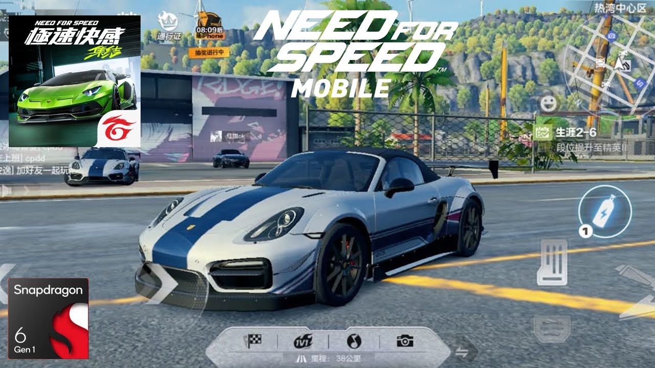 NEED FOR SPEED MOBILE 2026 | Tirando um pião com minha Porsche 