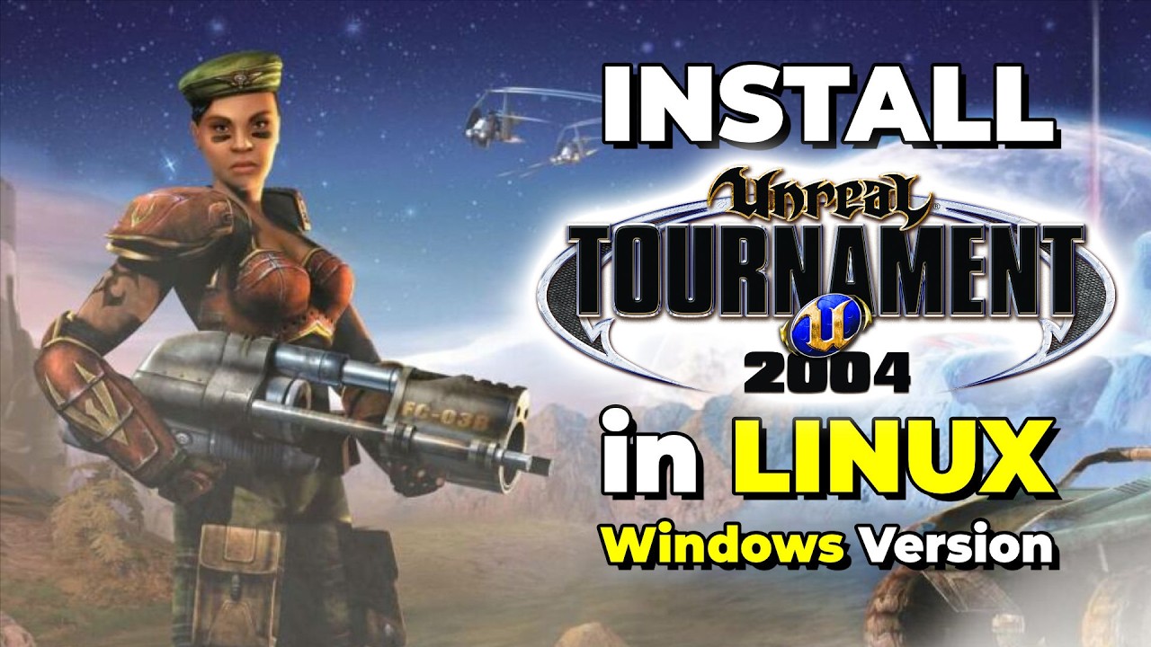How to install Unreal Tournament 2004 (WIN version) in Linux