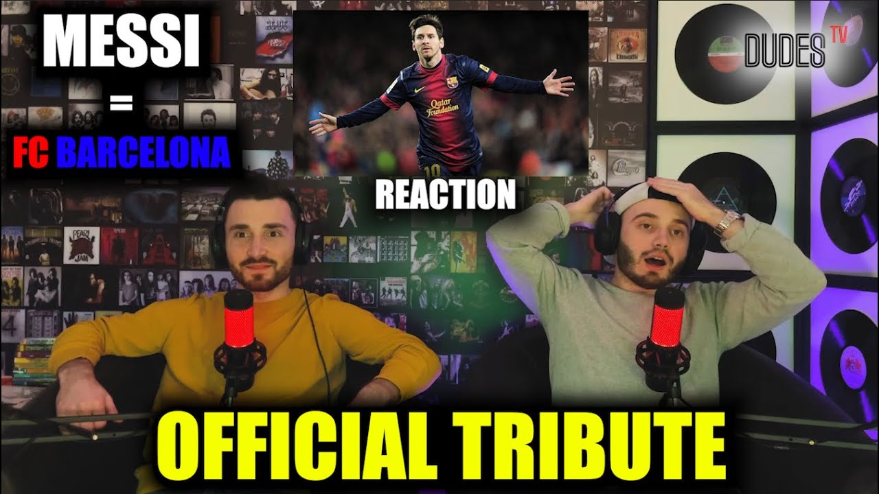 LIONEL MESSI - FC BARCELONA (Official Tribute) | LEGEND!!!  | FIRST TIME REACTION