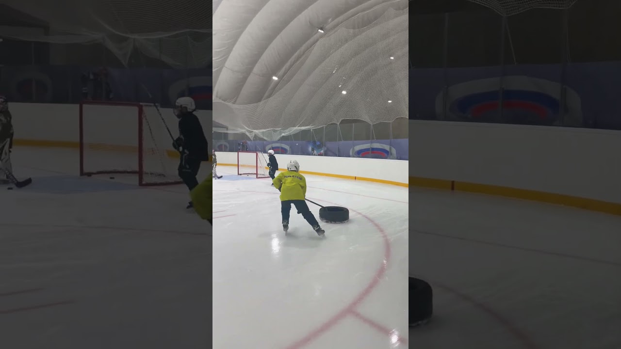 Все хоккей 🏒 #hockey #hockeykid #тренировка #хоккей #хоккейдети #явхоккее #труснеиграетвхоккей