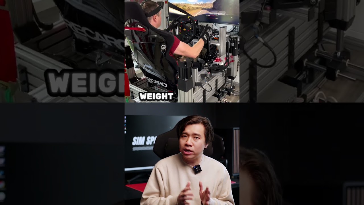 Why High End Sim Rig Use Motion Platform #simracing #simrig #formula1