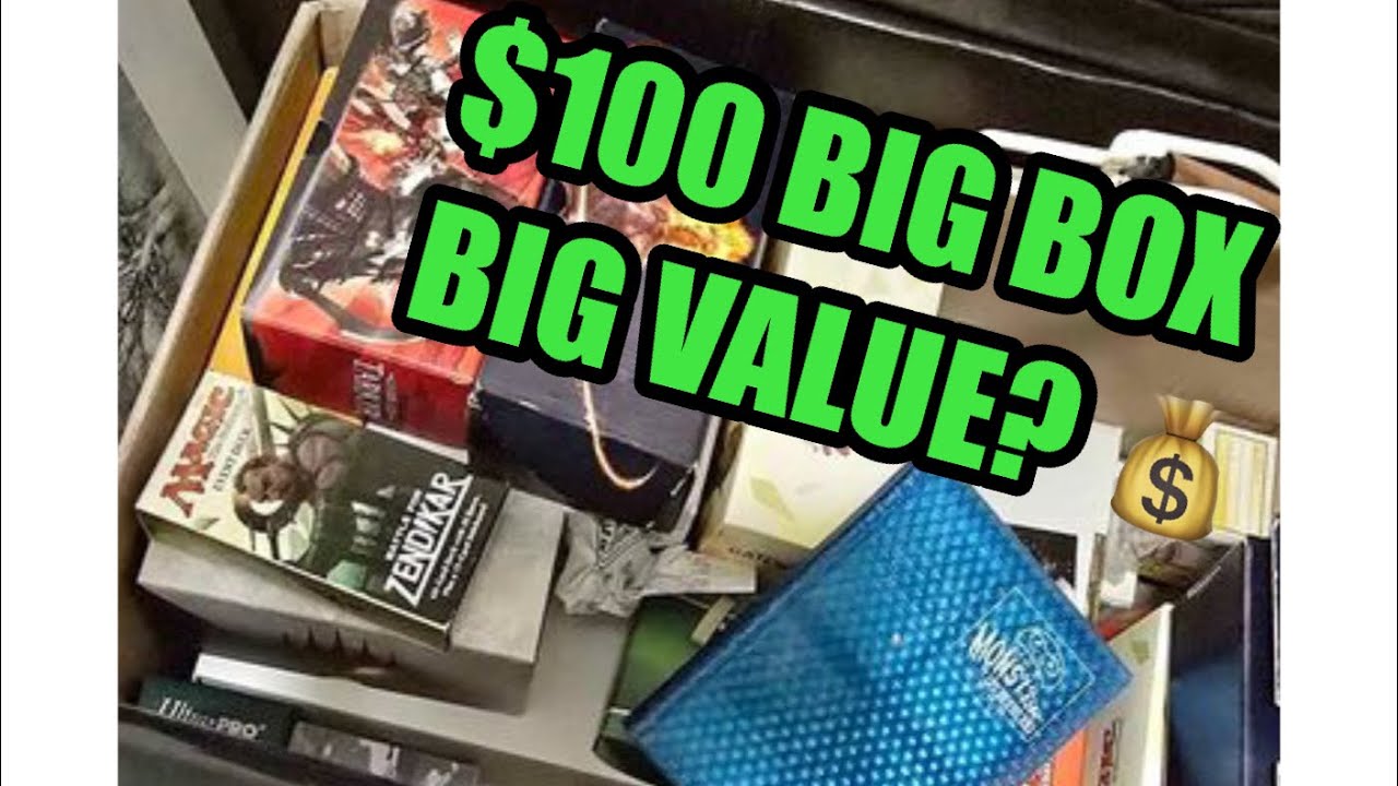 PowerNineGrind — случайная покупка MTG 71 — $100 Big Box Emotional Rollercoaster — Magic The Gath...