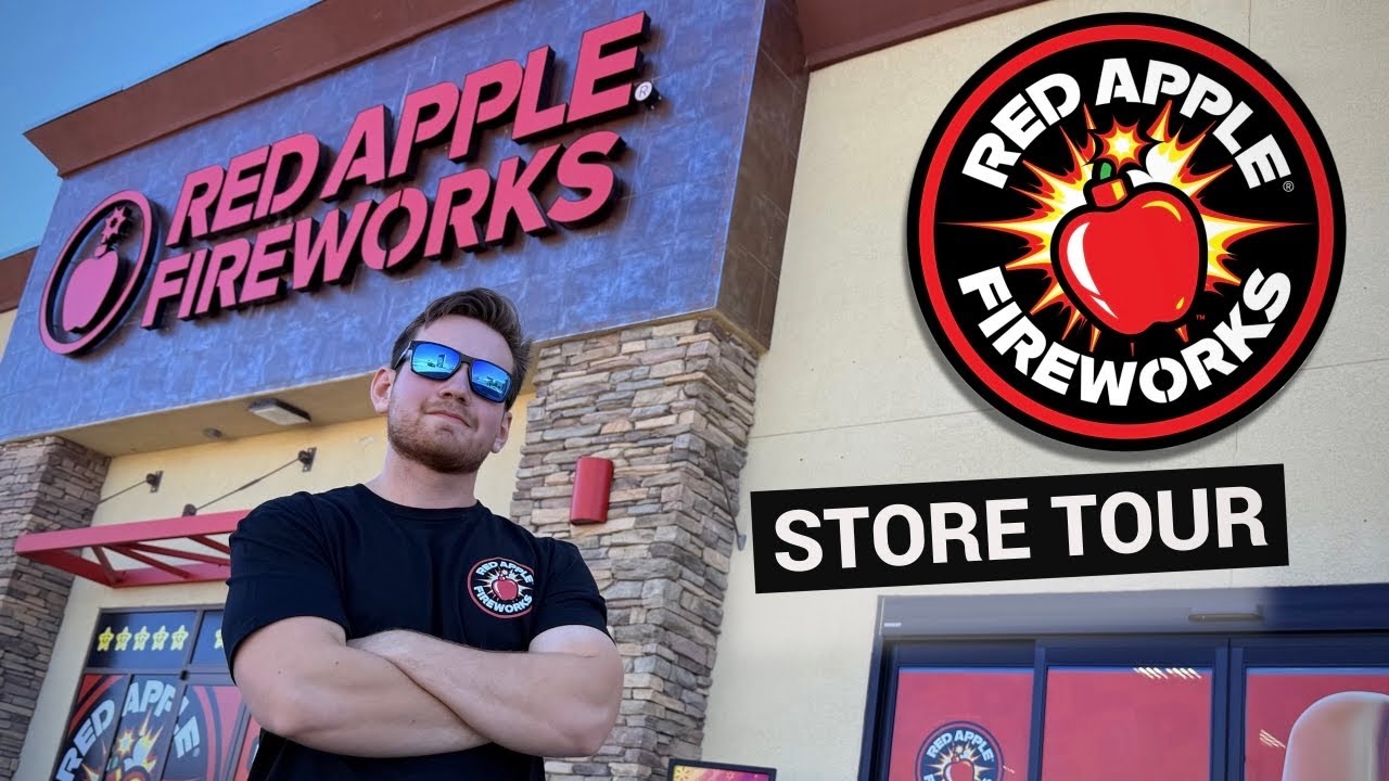 ЭКСКУРСИЯ ПО МАГАЗИНУ RED APPLE FIREWORKS 2025 (ПАРАМП, НЕВАДА)