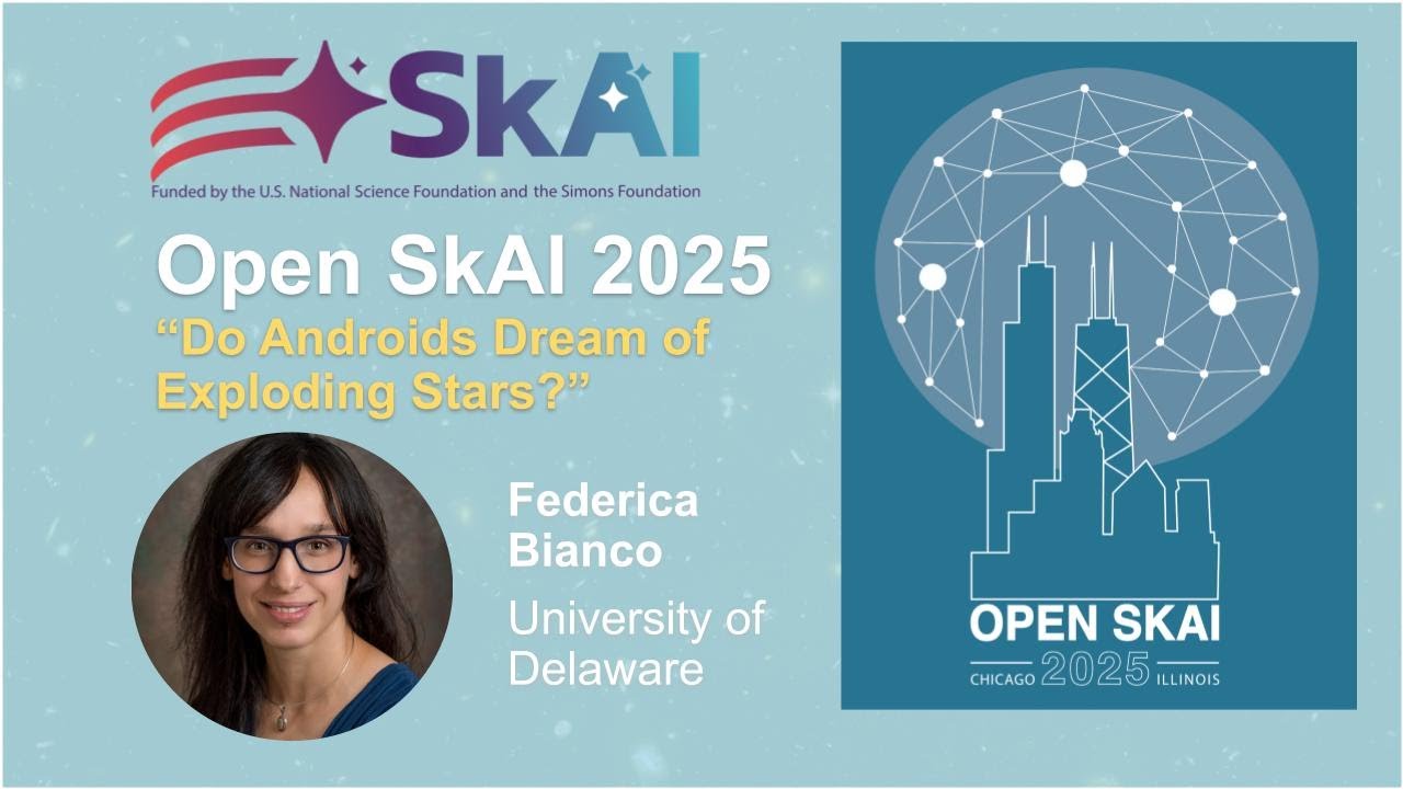 Federica Bianco - Plenary Speaker, Open SkAI 2025