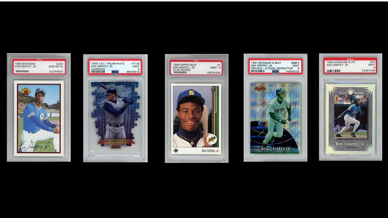 TOP 10 KEN GRIFFEY JUNIOR CARDS