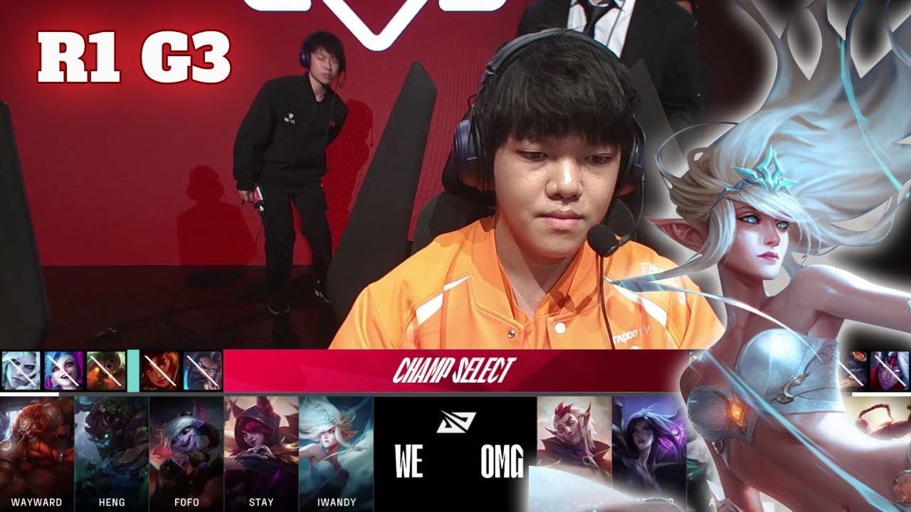 OMG vs WE - Game 3 | Round 1 S14 LPL Spring Playoffs 2024 | Oh My God vs Team WE G3 full