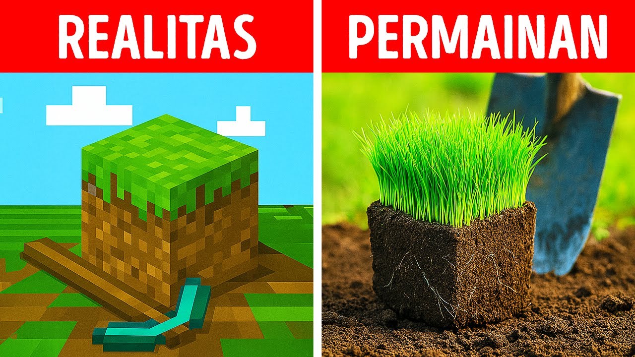 Bagaimana Jika Minecraft Menjadi Nyata? Dan Realitas Gila Lainnya