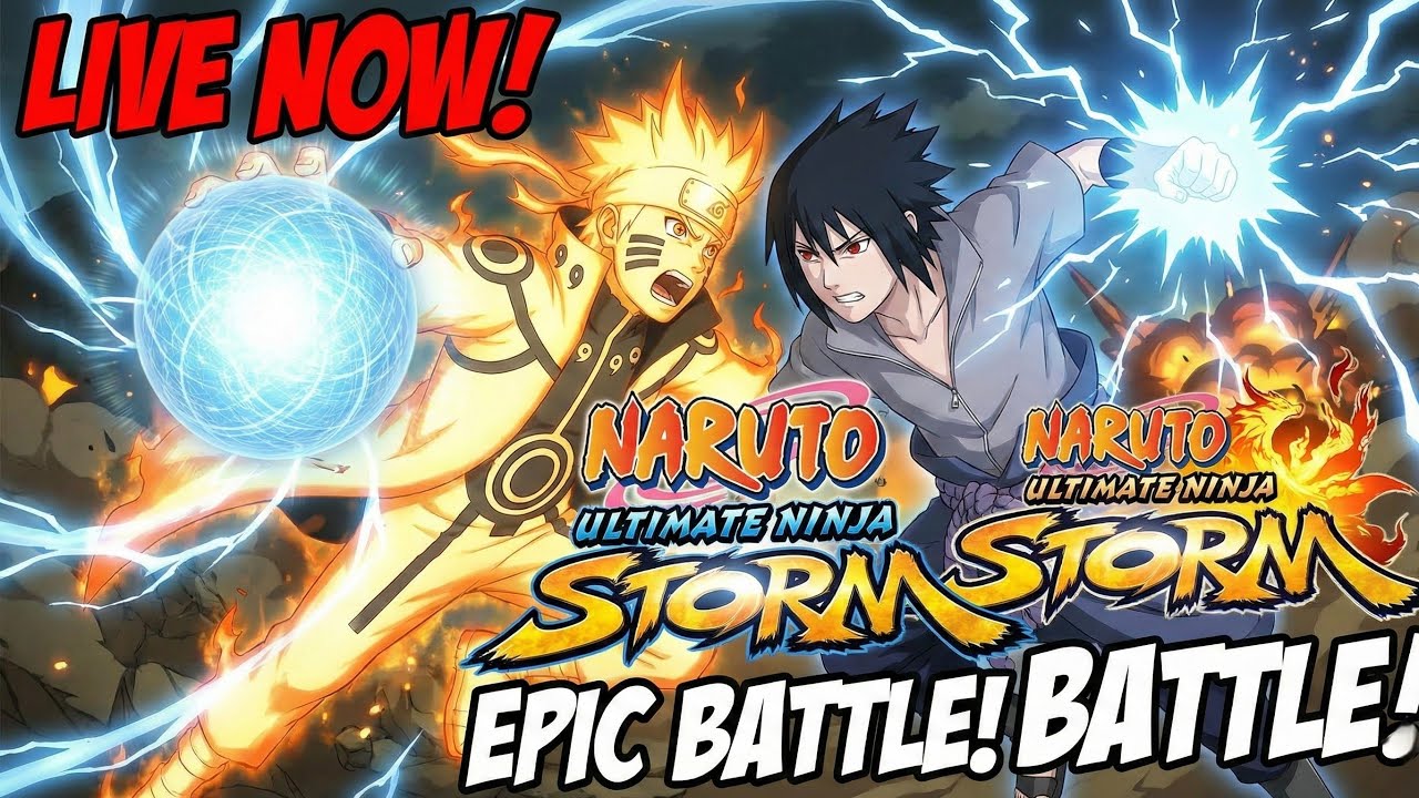 Naruto Ninja Storm Live – Sasuke vs Naruto Epic Battles | Hindi Gameplay
