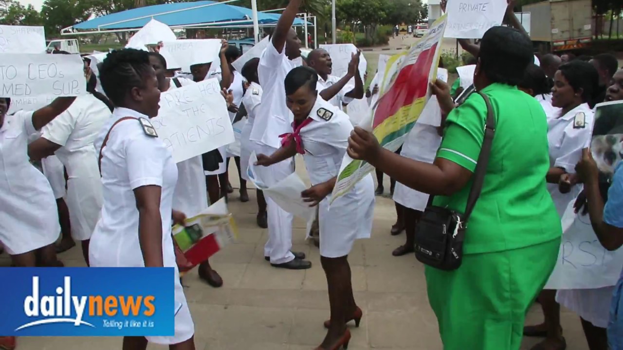 Chitungwiza Hospital nurses on strike