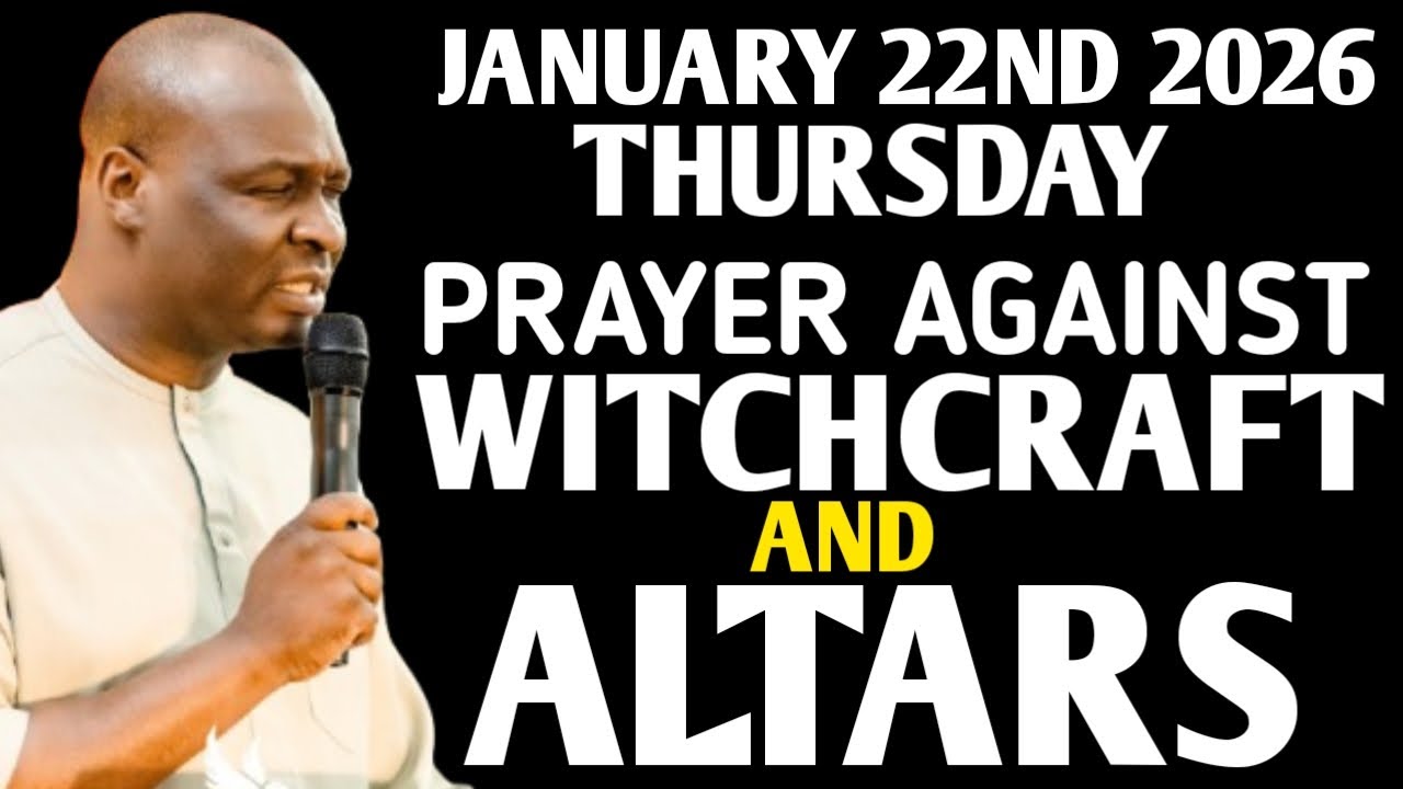 {Thursday, January 22nd 2026} Destroy Altars Stagnation & Spirit of delay | Apostle Joshua Selman