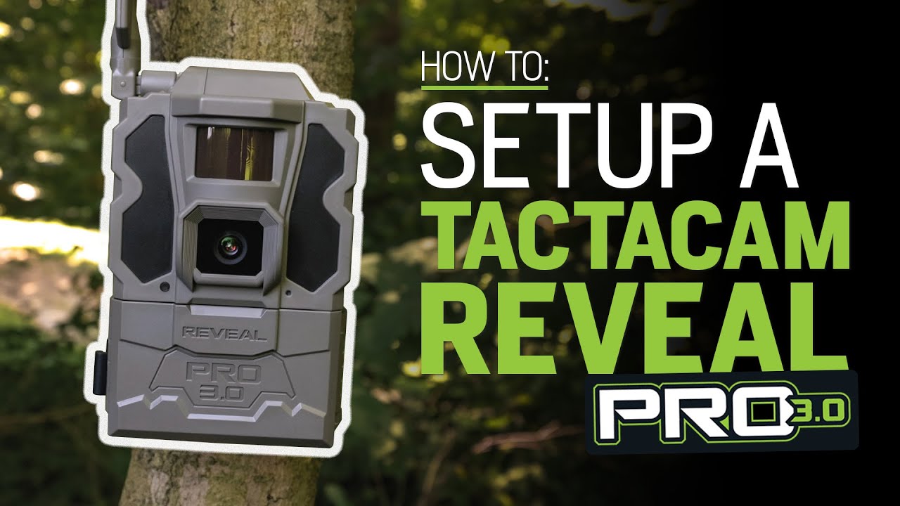 КАК: настроить сотовую камеру слежения // TACTACAM Reveal PRO 3.0