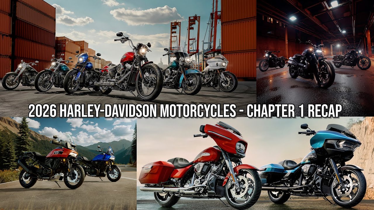 Обзор первой главы Harley-Davidson 2026 года — все детали, которые вы пропустили!