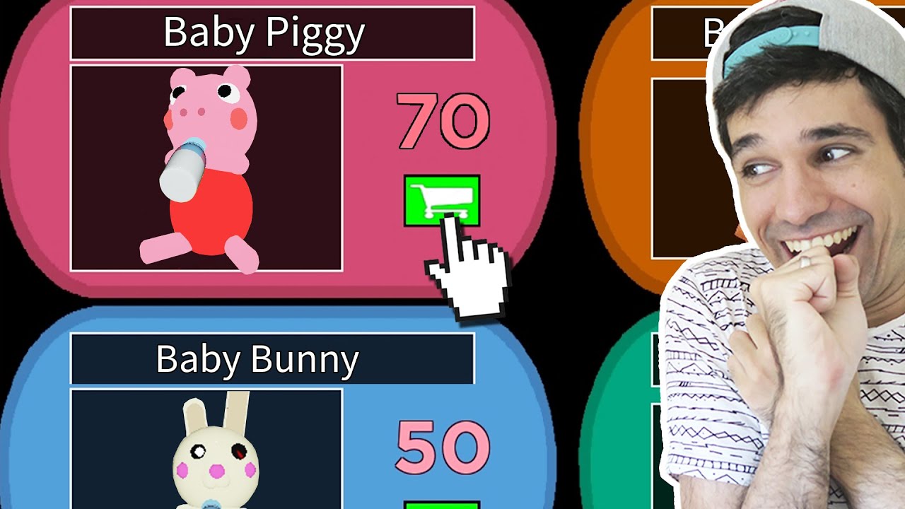 ENCONTRÉ las SKINS SECRETAS de PIGGY BEBES en ESTE SERVIDOR OCULTO de PIGGY !!