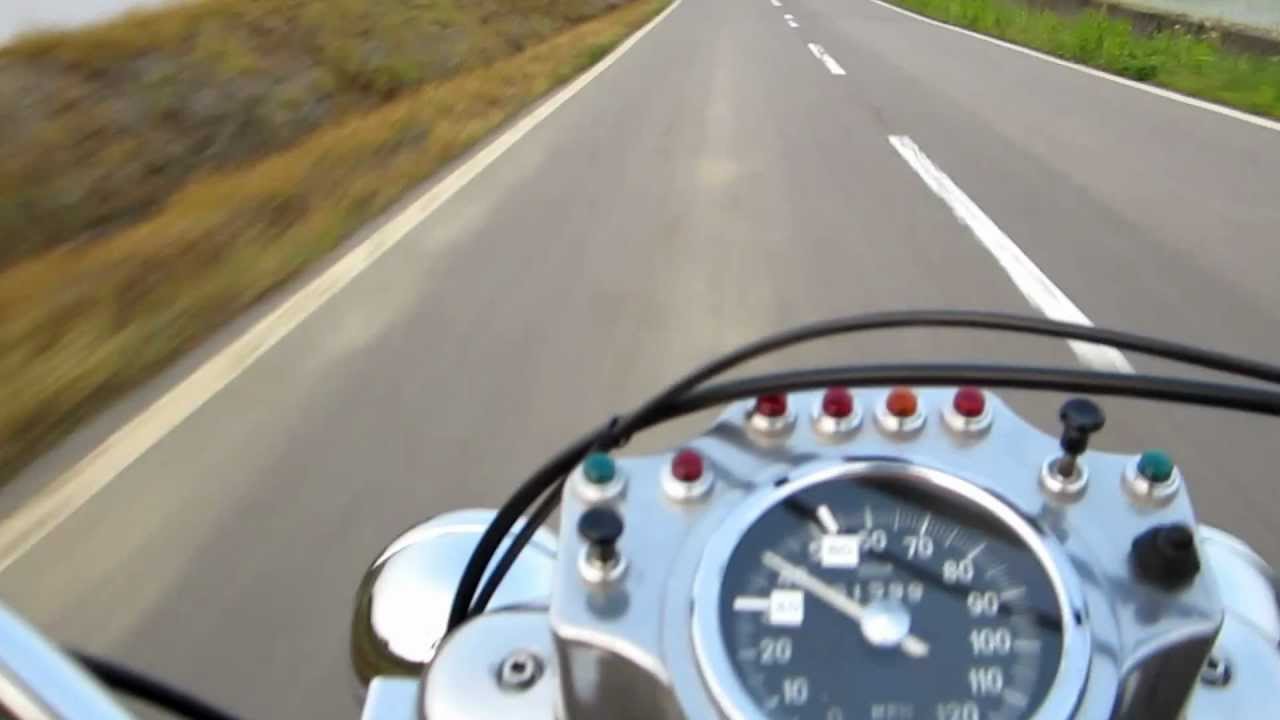 1973 Moto Guzzi Eldorado California 850 running 2