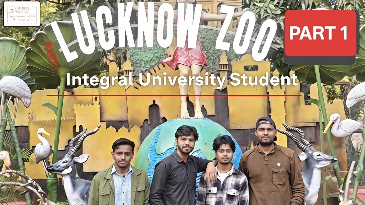 Integral University students spotted at ZOO chidiyaghar lucknow 