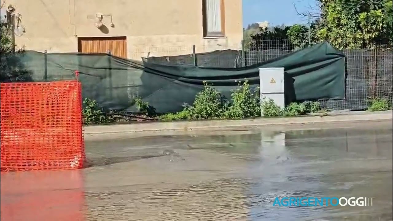 Maltempo ad Agrigento e provincia: pioggia e vento provocano danni e disagi