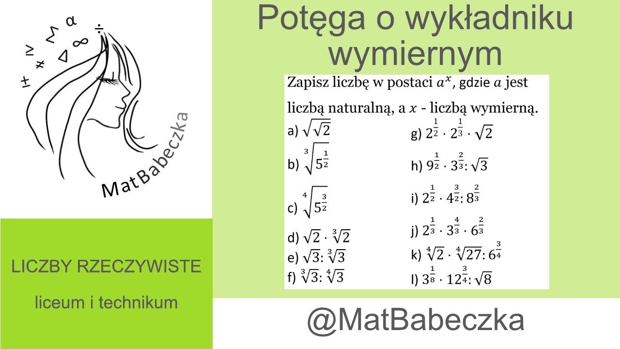 1.9.6 Zapisz liczbę w postaci a^x, gdzie a jest liczbą naturalną, x liczbą wymierną.a) √(√2) b) ∛(5^