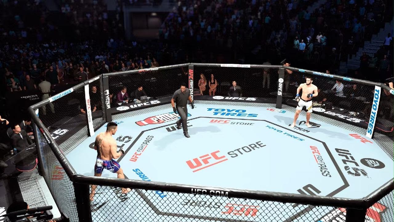 UFC 5 Rafael Dos Anjos vs Islam Makhachev