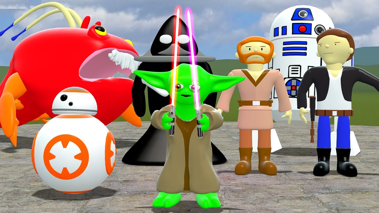 All New StarWars 3D Memes Nextbot In Garry's Mod