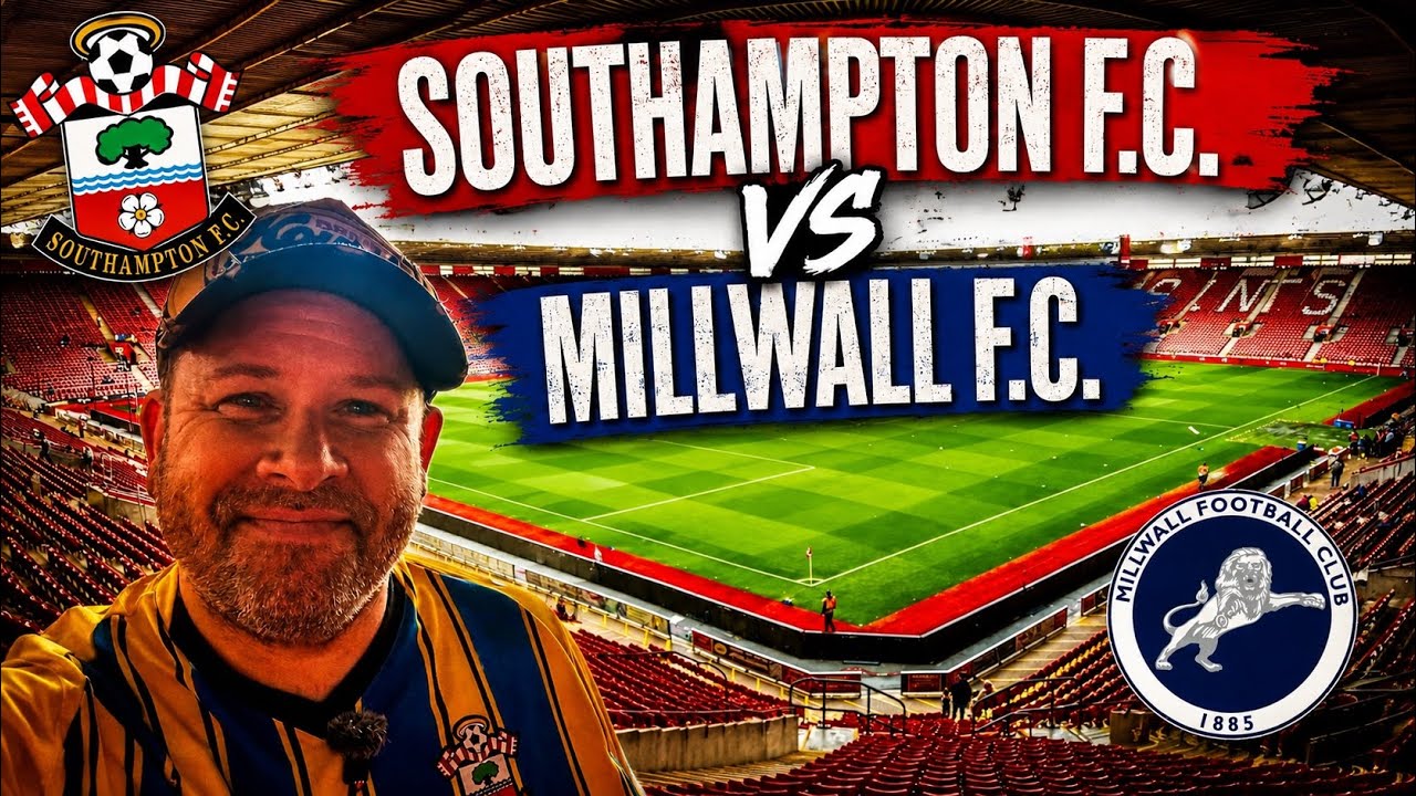 Southampton vs Millwall 5-1 Matchday Vlog - with a trip to Smyths for Lego Harry Freebie! 