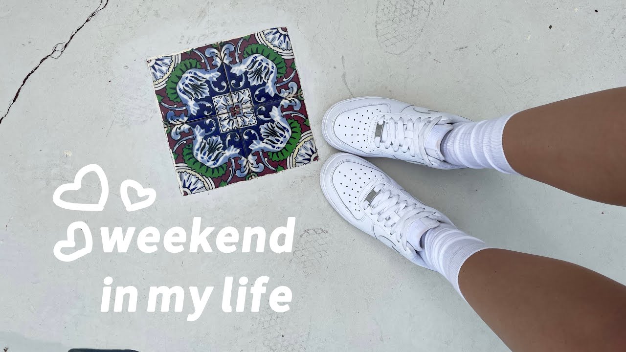 a weekend in my life: healthy grocery haul, thrift shopping, everyday makeup routine and more :)