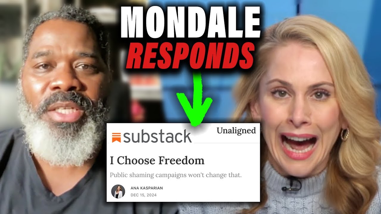 Ex-TYT Host Mondale Robinson RESPONDS to Ana Kasparian CALLING HIM OUT on Her Substack