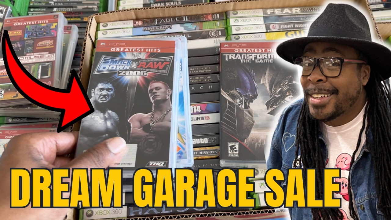 A Reto Video Game ONLY Garage Sale