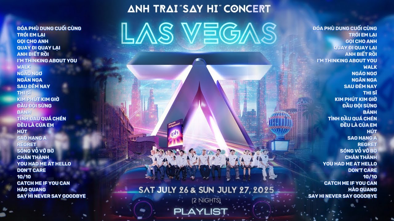 Trọn bộ playlist rất có thể xuất hiện tại Concert Anh Trai 