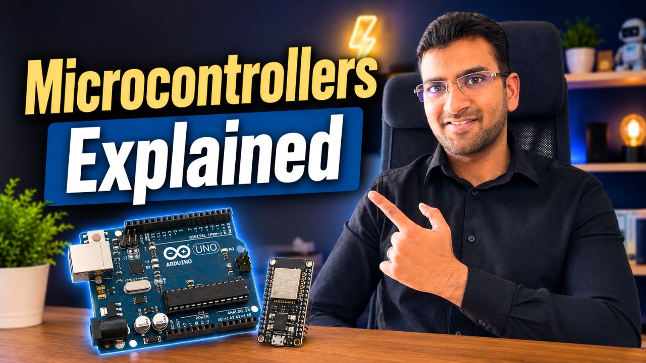 [Fully Explained] What is a Microcontroller and how does it work? Robotics for Beginners Tutorial