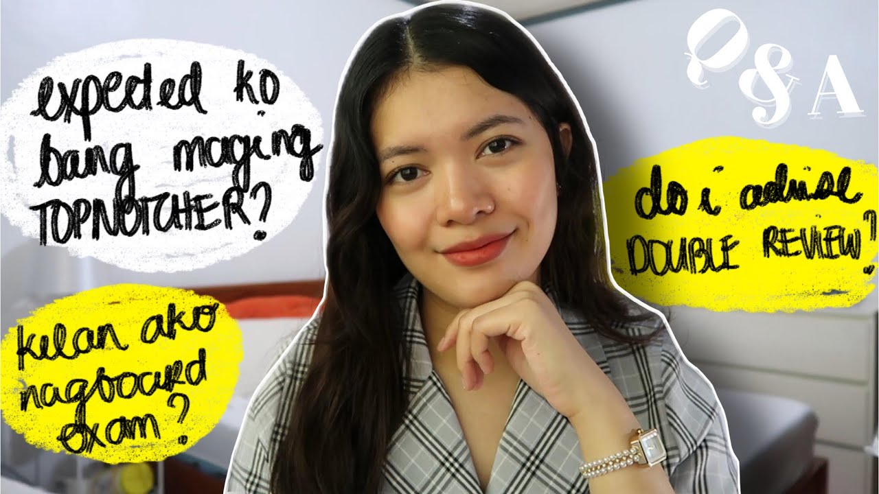 DO I ADVISE DOUBLE REVIEW? EXPECTED TO BE A TOPNOTCHER? | answering your questions!