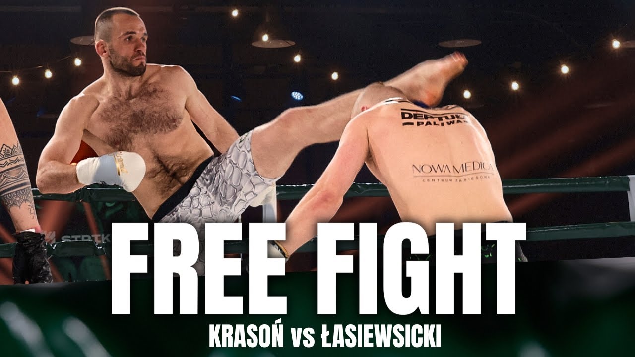 CO ZA NOKAUT W 1. RUNDZIE! Strike King 3 FREE FIGHT: KRASOŃ vs ŁASIEWICKI