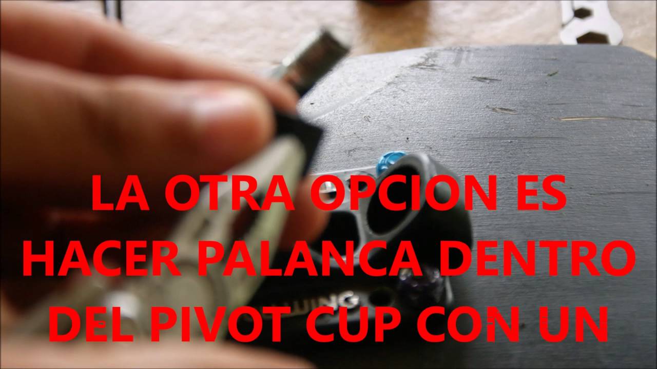 Como mejorar trucks de longboard / cambiar pivot cups Riptide