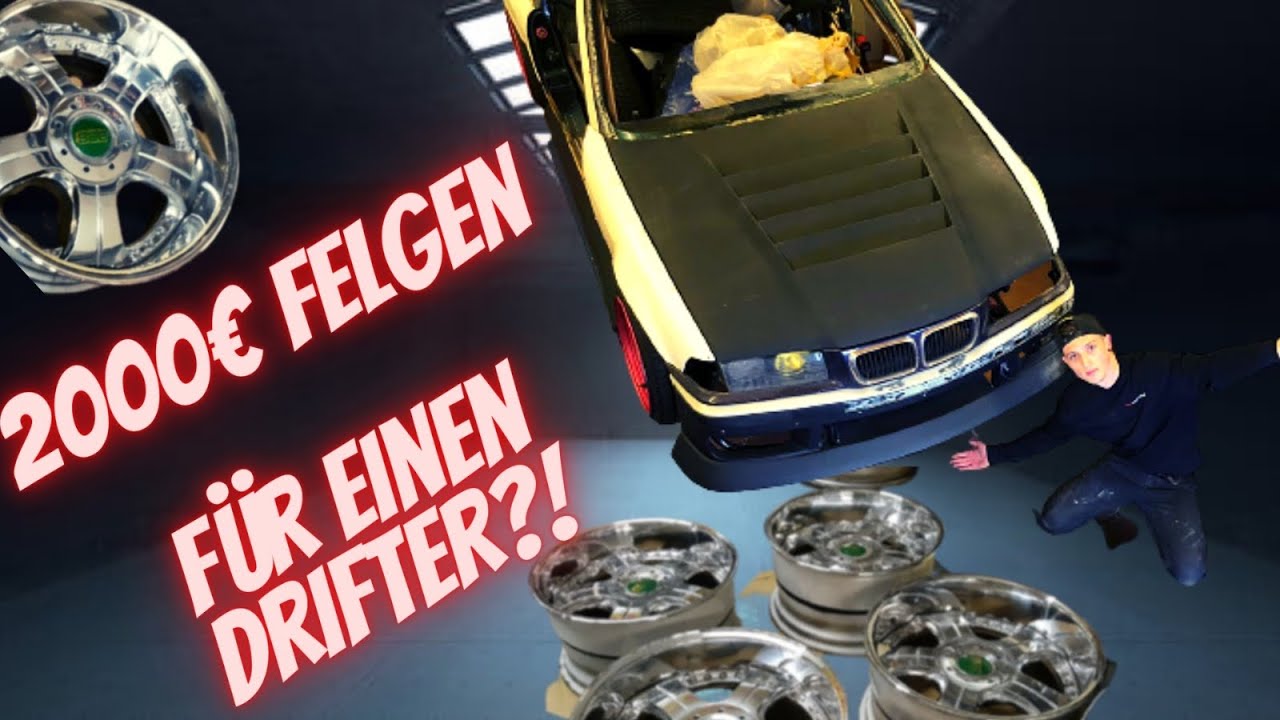 ENDLICH JAPANISCHE FELGEN! 2000€ Felgen auf einem Drifter? + Fitment Check!