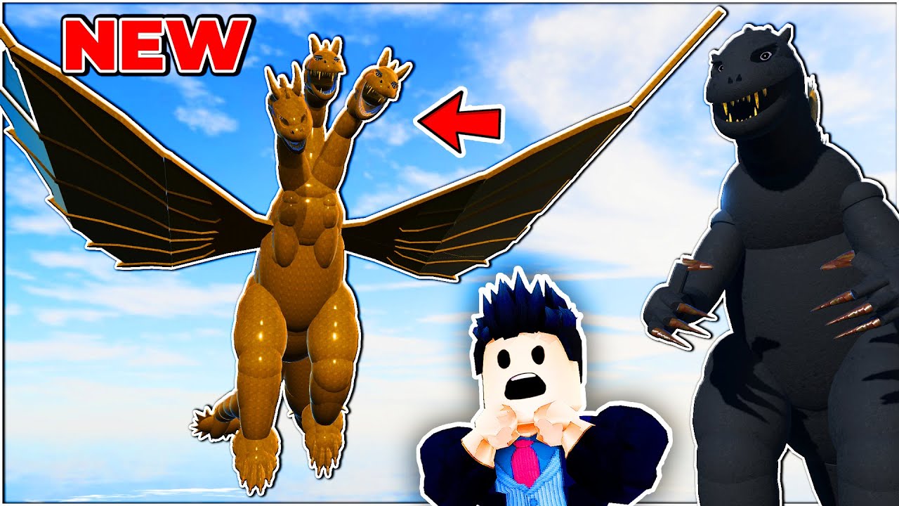 BRAND NEW 3 HEADED ABOMINATION & MAN IN THE SUIT BADGE IN GIANT UNIVERSE ROLEPLAY! GODZILLA!
