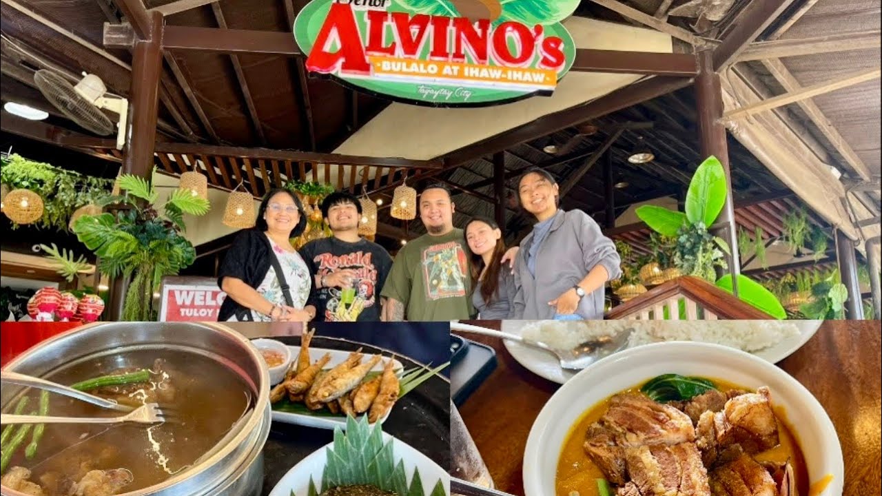 Traveling to Tagaytay City || Lunch at Señor Alvinno’s  Bulalo & Ihaw Ihaw Restaurant || FamMoments